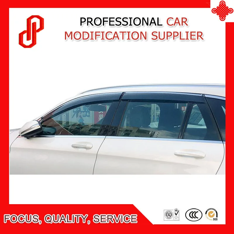 Injection molding trim vent shade rain sun wind deflector window visor for GLC Class GLC260/GLC200/GLC300 2016-2018
Injection molding trim vent shade rain sun wind deflector window visor for GLC Class GLC260/GLC200/GLC300 2016-2018
