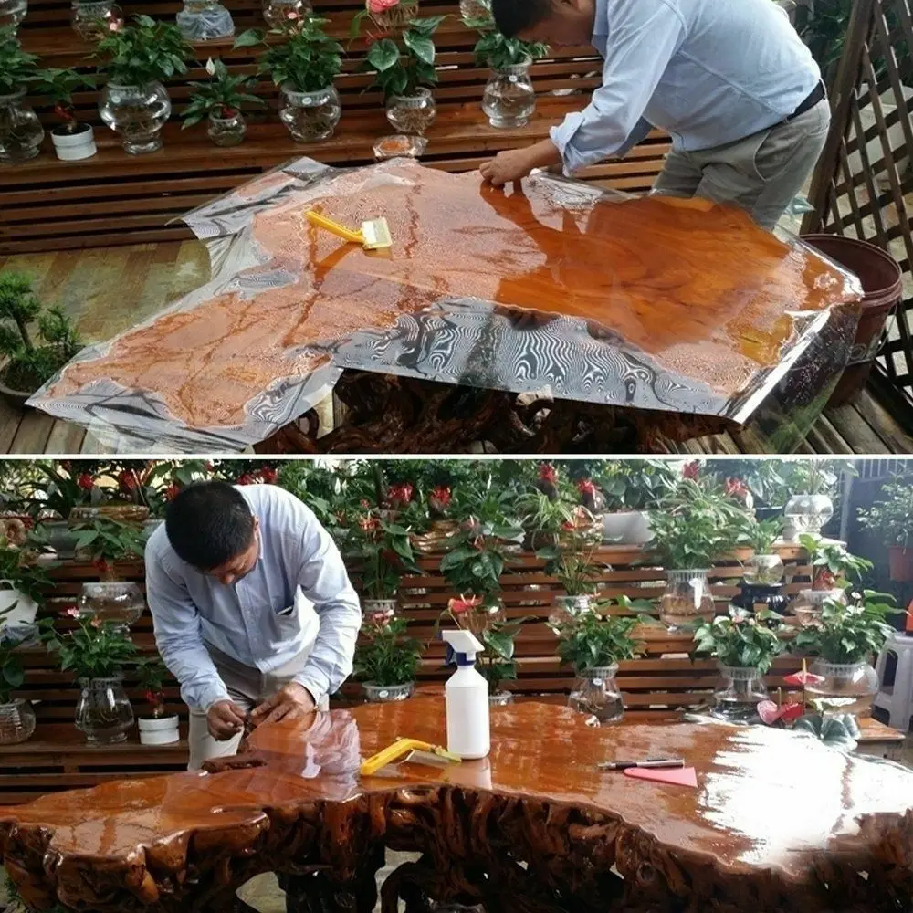 4Mil High Glossy Clear Fumiture Film Oilproof Self-adhesive table cloth Stickers Protective Film Wrap Furniture vinyl
4Mil High Glossy Clear Fumiture Film Oilproof Self-adhesive table cloth Stickers Protective Film Wrap Furniture vinyl