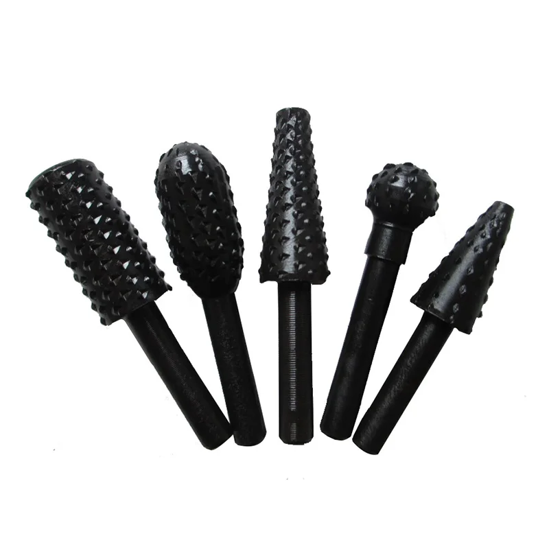 5 Pieces 1/4" Shank Carbon Steel Woodworking Wood Rasp Carbide Burrs File Drill Bits for Rotary Die Grinder Carving Tools
5 Pieces 1/4" Shank Carbon Steel Woodworking Wood Rasp Carbide Burrs File Drill Bits for Rotary Die Grinder Carving Tools