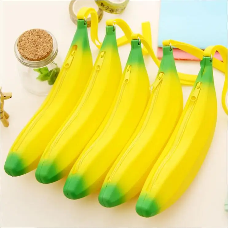 Creative banana PURSE Coin Purse Bag silica gel zero purse children small gift prizes
Creative banana PURSE Coin Purse Bag silica gel zero purse children small gift prizes