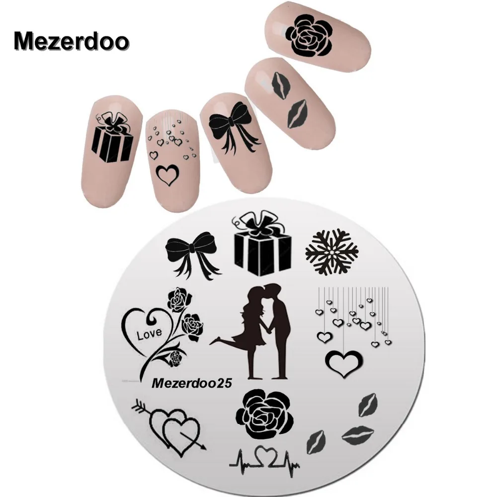 Nail Art Image Creative Design Valentine Girlfriend Stamping Nail Art Templates Manicure Stencils Nail Polish Tools Mezerdoo 25
Nail Art Image Creative Design Valentine Girlfriend Stamping Nail Art Templates Manicure Stencils Nail Polish Tools Mezerdoo 25