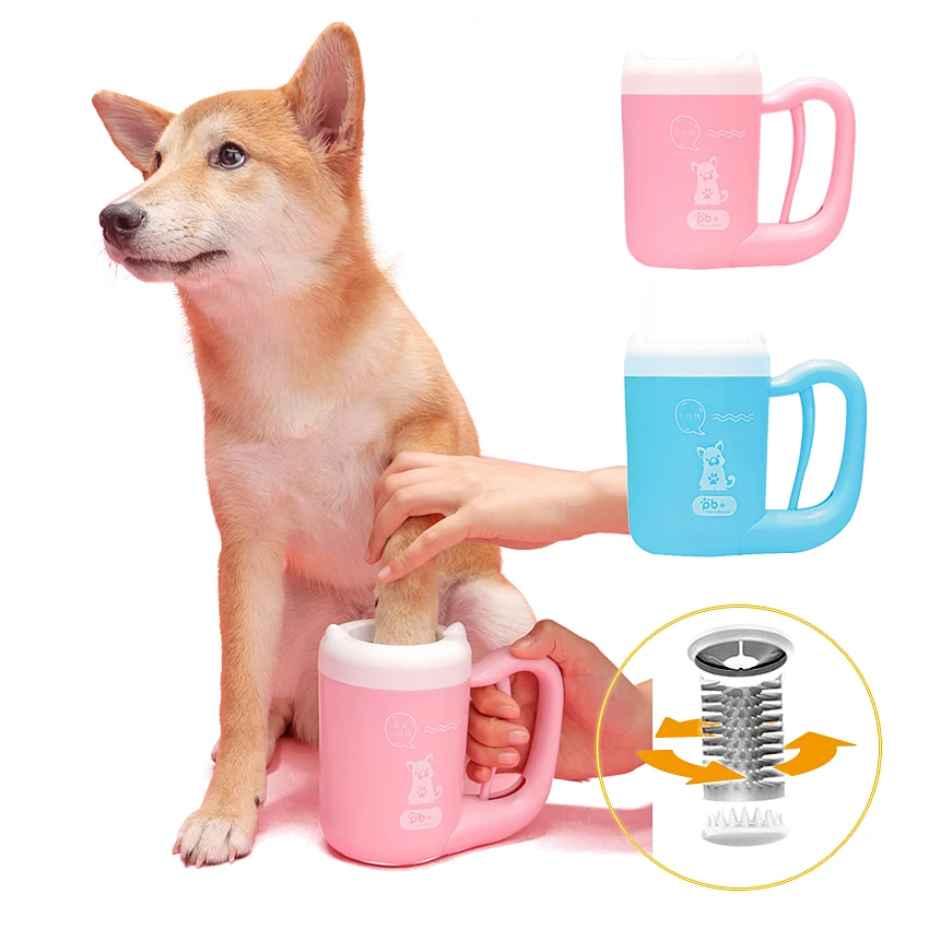 

Pet Feet Washer Portable Paw Cup For Small Medium Dogs Soft Silicone Pet Dog Dirty Paw Cleaning Cup Muddy Dog Cat Grooming