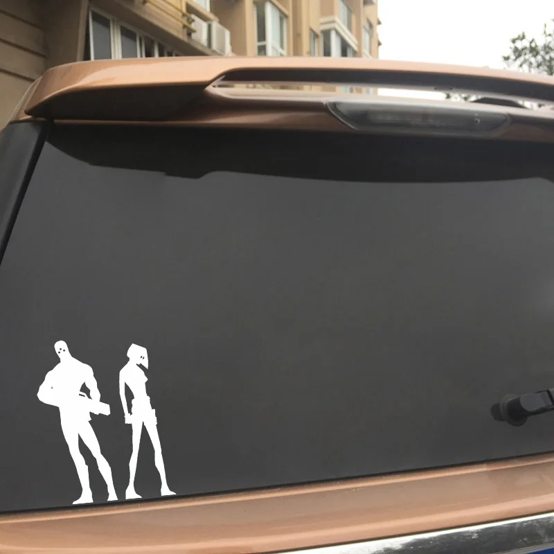 YJZT 11.1*14CM Silhoutte Killer Couple Mystery Warrior Decal Covering The Body Soldier Car Sticker Black/Silver Vinyl C21-0057
YJZT 11.1*14CM Silhoutte Killer Couple Mystery Warrior Decal Covering The Body Soldier Car Sticker Black/Silver Vinyl C21-0057