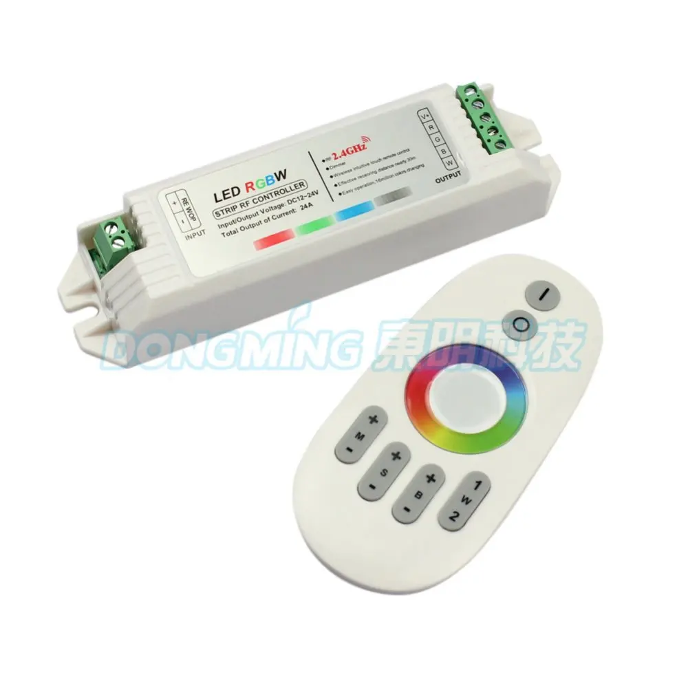 1pcs Remote+24A 4x RGBW Controller, 2.4G 4-Zone Wireless RF Touch RGBW LED control Strip,14key Aluminum infrared controller
1pcs Remote+24A 4x RGBW Controller, 2.4G 4-Zone Wireless RF Touch RGBW LED control Strip,14key Aluminum infrared controller