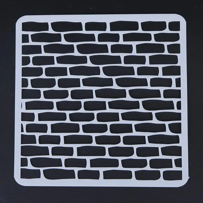 Brick Stencils for DIY Scrapbooking Plastic Handmade Template Photoalbum Diary Decor Painting Drawing Spray Tools Card Pochoir
Brick Stencils for DIY Scrapbooking Plastic Handmade Template Photoalbum Diary Decor Painting Drawing Spray Tools Card Pochoir