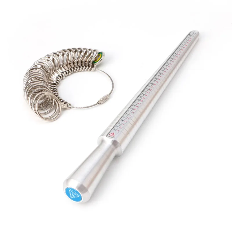 JAVRICK Metal Ring Sizer Guage Mandrel Finger Sizing Measure Stick Standard Tool Set Hot
JAVRICK Metal Ring Sizer Guage Mandrel Finger Sizing Measure Stick Standard Tool Set Hot