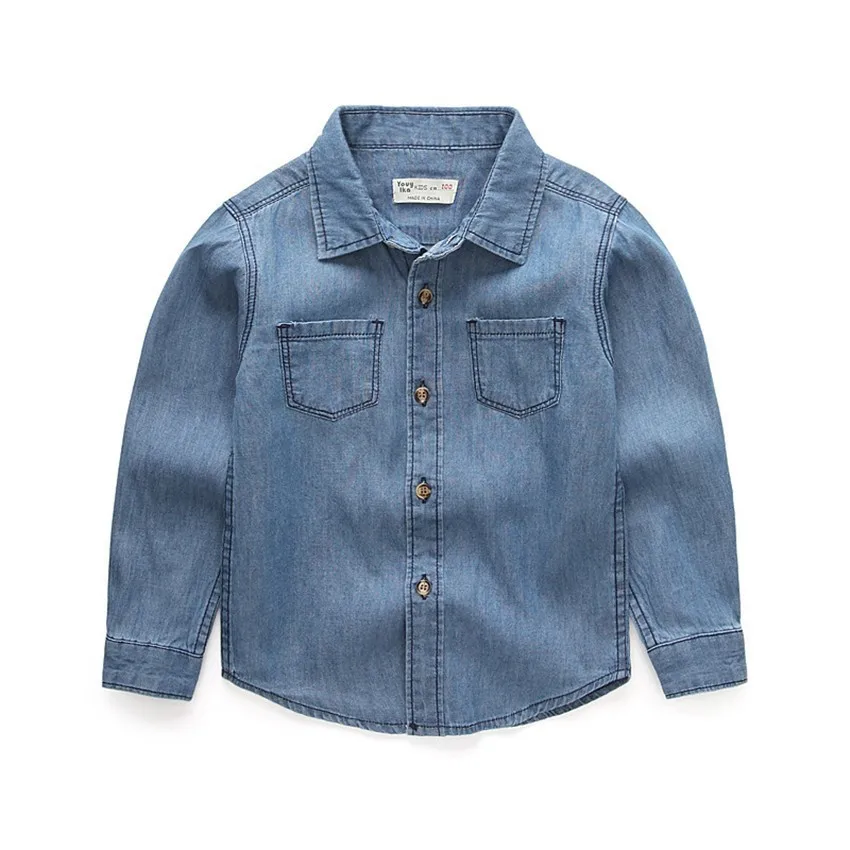 3 4 5 6 7 8 Years Boys Shirts Fashion Korean Denim Long Sleeve Tops Spring Autumn Kids Clothing School Boy Children Shirt 2019
3 4 5 6 7 8 Years Boys Shirts Fashion Korean Denim Long Sleeve Tops Spring Autumn Kids Clothing School Boy Children Shirt 2019