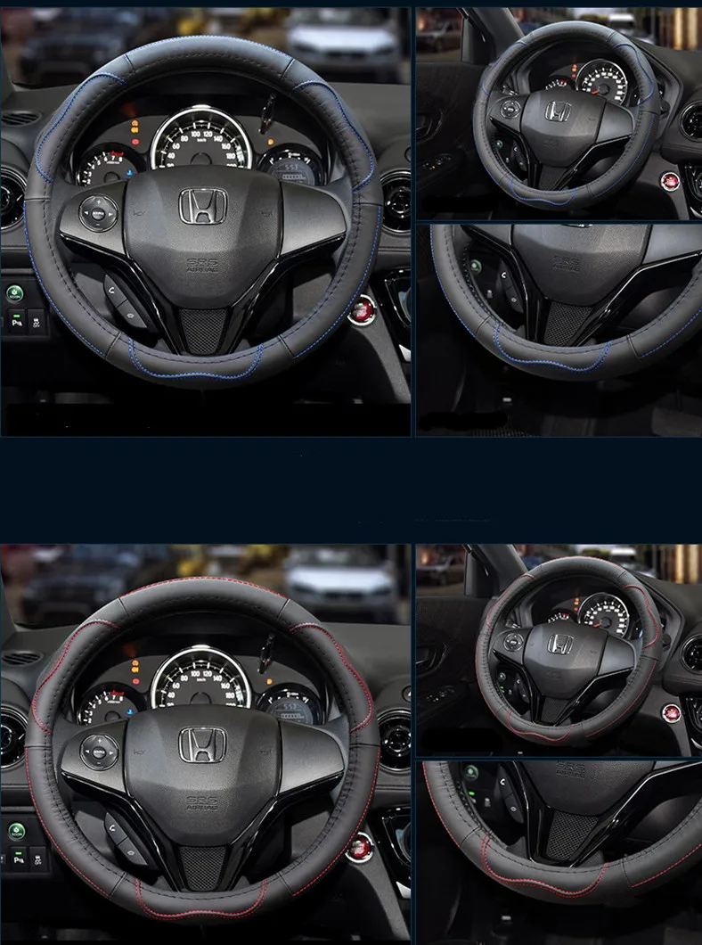 Штатив из натуральной кожи диаметром 36 см и 14 дюймов для audi tt honda civic jade hyundai ix25 ix35 kia