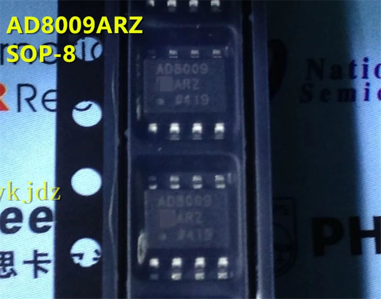 1 шт./Лот, AD8009ARZ AD8009A AD8009AR AD8009 SOP-8, новый оригинальный продукт, быстрая доставка
1 шт./Лот, AD8009ARZ AD8009A AD8009AR AD8009 SOP-8, новый оригинальный продукт, быстрая доставка