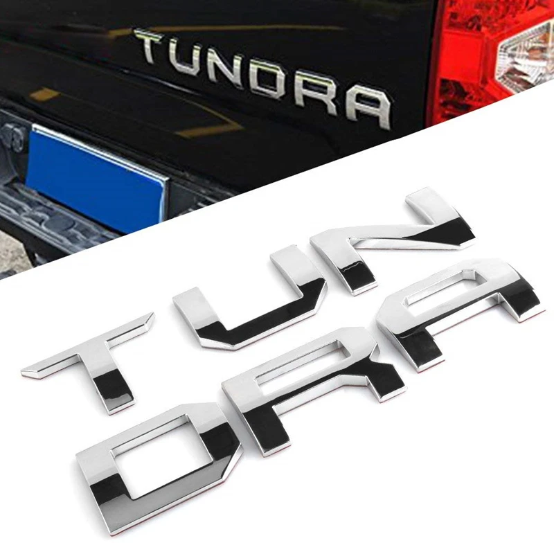 2 Colors 3D Raised Metal Emblem Badge Letter Insert for TOYOTA TUNDRA Tailgate 2014 2015 2016 2017 2018 2019 Car Accessories
2 Colors 3D Raised Metal Emblem Badge Letter Insert for TOYOTA TUNDRA Tailgate 2014 2015 2016 2017 2018 2019 Car Accessories