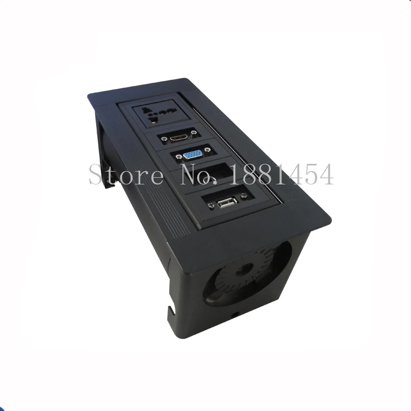 Квадратная VGA Аудио компьютер USB Скрытая ручная переворачивающаяся настольная розетка или высококачественный стол для конференц-связи
Квадратная VGA Аудио компьютер USB Скрытая ручная переворачивающаяся настольная розетка или высококачественный стол для конференц-связи