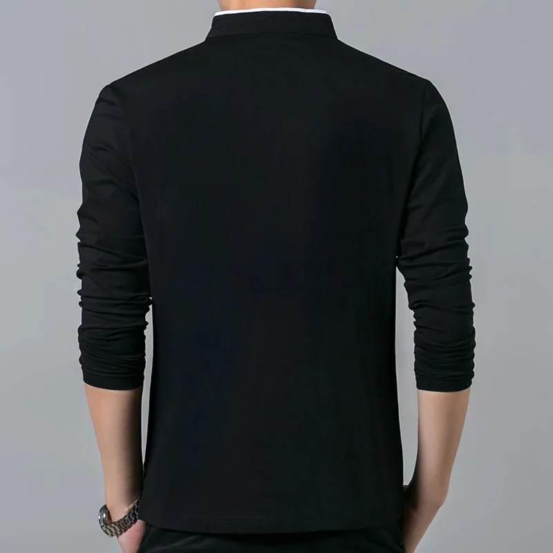 Liseaven Male Long Sleeve T Shirt Stand Collar Slim T Shirts Men Tops & Tees Casual T-Shirt
Liseaven Male Long Sleeve T Shirt Stand Collar Slim T Shirts Men Tops & Tees Casual T-Shirt