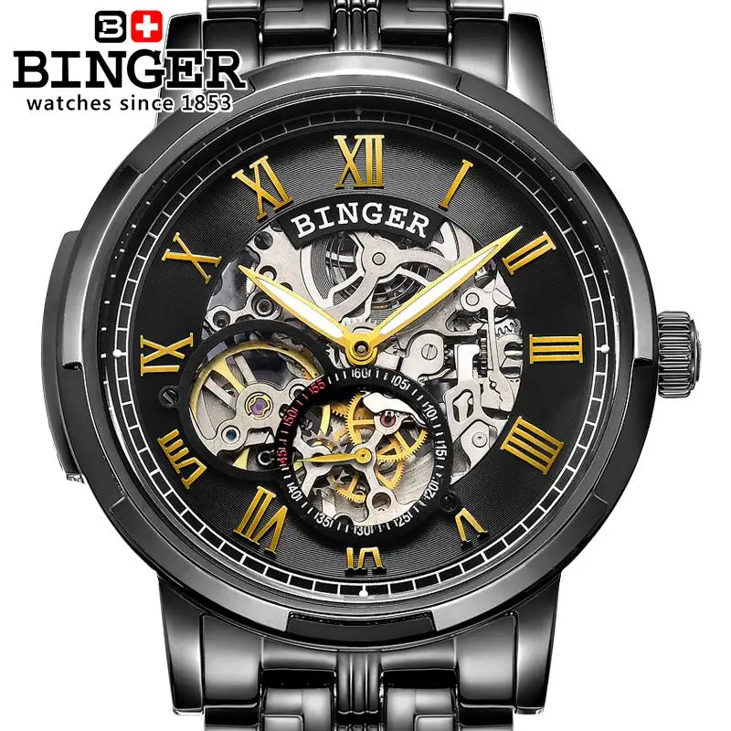 Switzerland watches men luxury brand men watches BINGER luminous Automatic self-wind full stainless steel Waterproof B5036-5
Switzerland watches men luxury brand men watches BINGER luminous Automatic self-wind full stainless steel Waterproof B5036-5