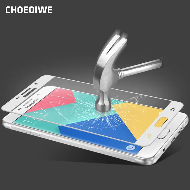 CHOEOIWE полноразмерная закаленная стеклянная пленка для Samsung A5 2016 2017 2018 A6 Plus A8 9H