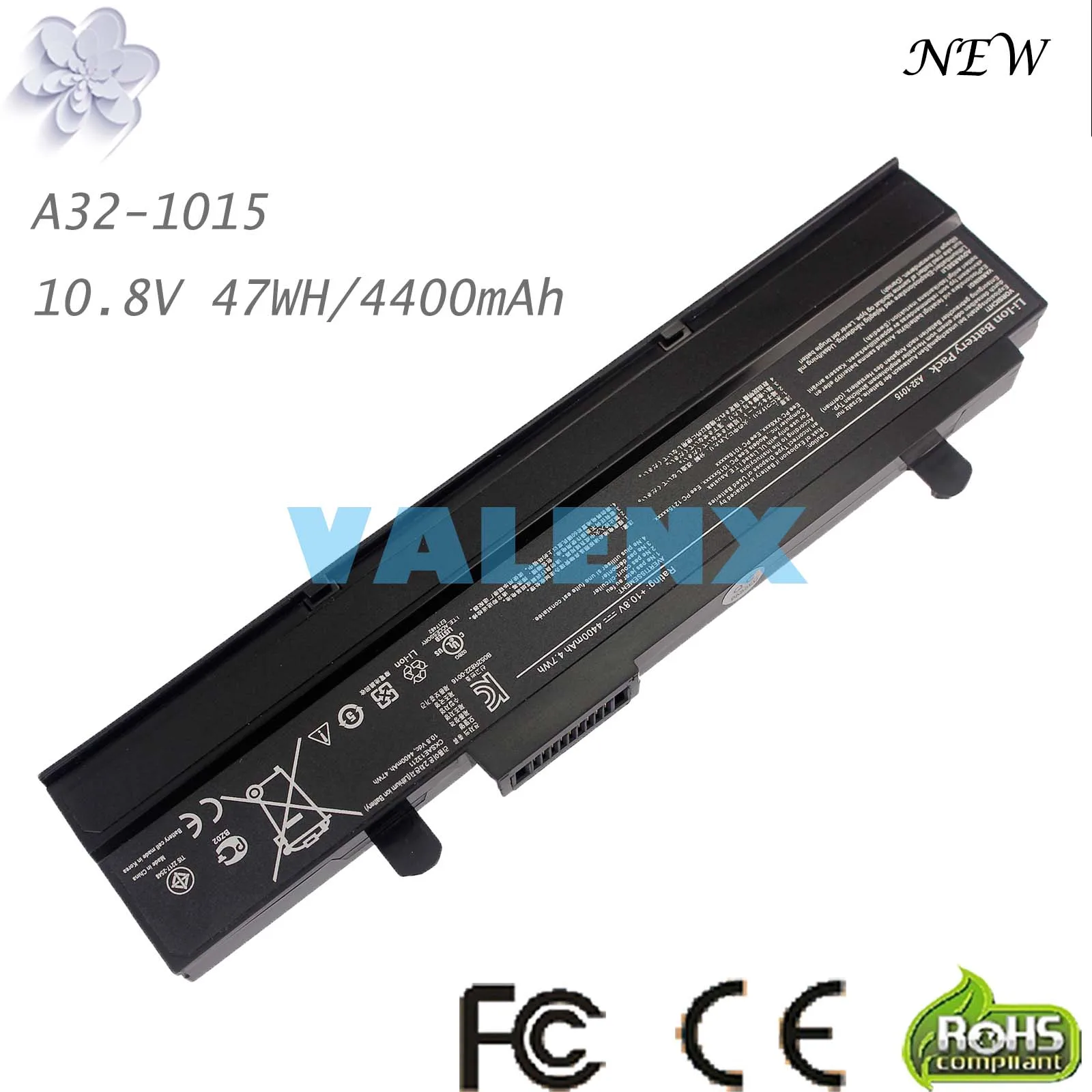 laptop Battery For Asus Eee PC EPC 1215 PC 1215B 1215N 1015b 1015 1015bx 1015px 1015p A31-1015 A32-1015 AL31-1015
laptop Battery For Asus Eee PC EPC 1215 PC 1215B 1215N 1015b 1015 1015bx 1015px 1015p A31-1015 A32-1015 AL31-1015