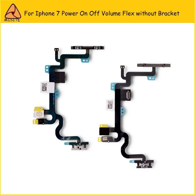 20pcs/lot Original New Power Mute Volume Button Switch Flex Cable Ribbon for iPhone 7 7G Power Flex Cable without Bracket
20pcs/lot Original New Power Mute Volume Button Switch Flex Cable Ribbon for iPhone 7 7G Power Flex Cable without Bracket