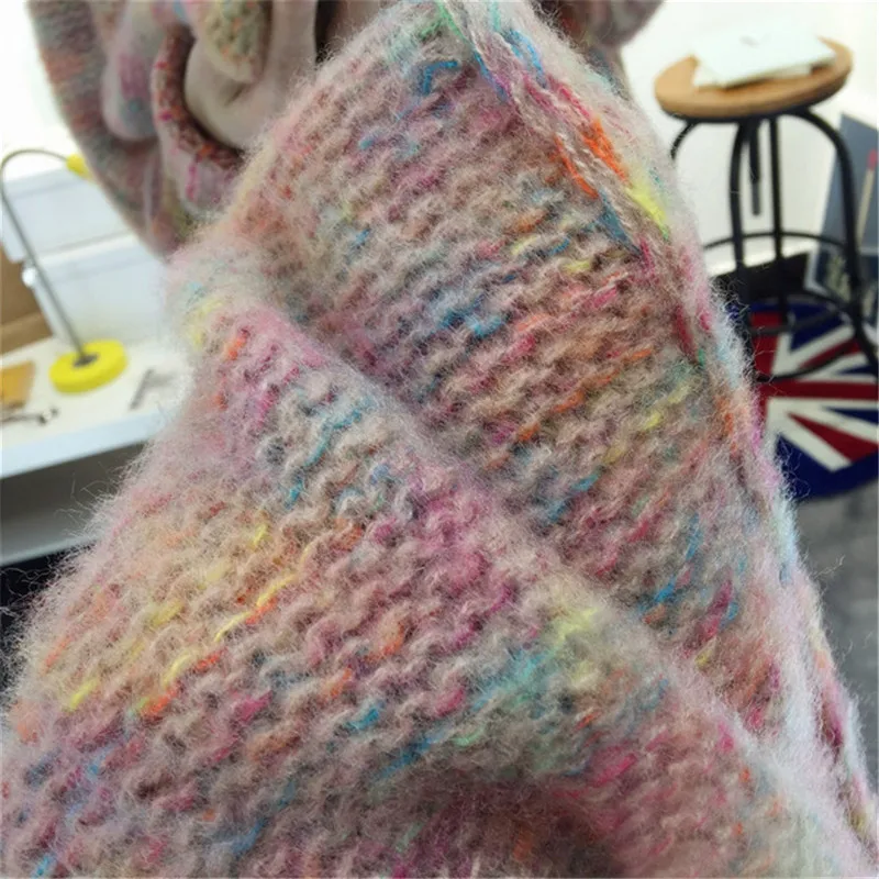 2019 new sweater women loose pullover net red and colorful Korean students autumn and winter sweater w103
2019 new sweater women loose pullover net red and colorful Korean students autumn and winter sweater w103
