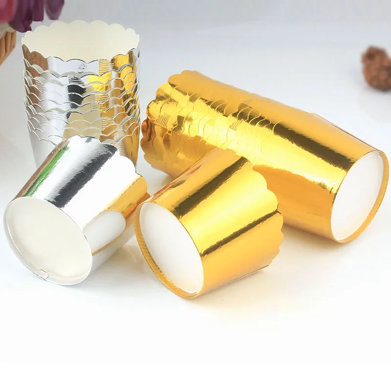 50Pcs Oilproof Cupcake Wrappers Liner Baking Cups Muffin Cupcakes Paper Cup Wedding Caissettes Cupcakes Paper Cases Pastry Tools
50Pcs Oilproof Cupcake Wrappers Liner Baking Cups Muffin Cupcakes Paper Cup Wedding Caissettes Cupcakes Paper Cases Pastry Tools