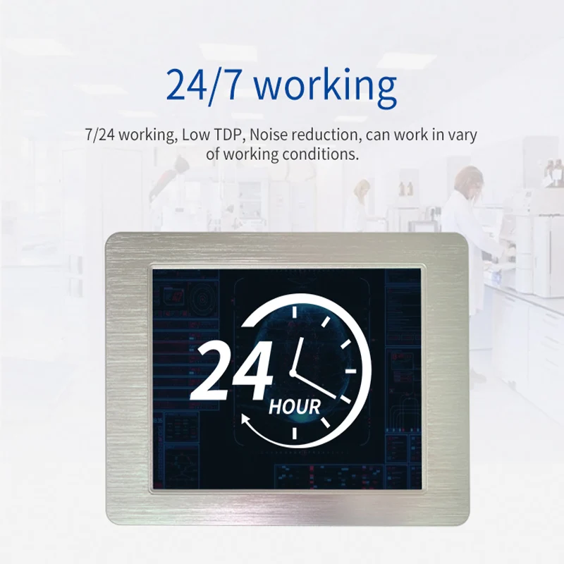 Resistive touch screen 10.4" Tablet pc for monitor with intel core i7 7500U CPU industrial grade touch panel pc
Resistive touch screen 10.4" Tablet pc for monitor with intel core i7 7500U CPU industrial grade touch panel pc