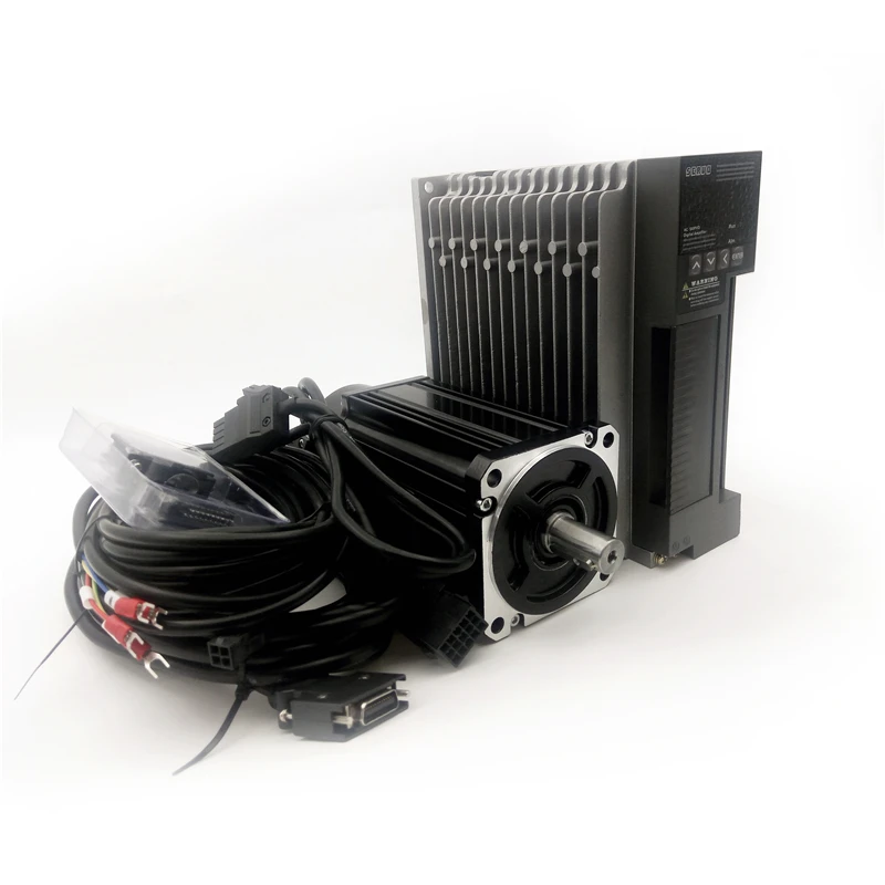 0.75KW 3000RPM AC servo system kit 90ST-M02430 2.4Nm and matched servo driver JB-1000C30L with 5m cable Great quality
0.75KW 3000RPM AC servo system kit 90ST-M02430 2.4Nm and matched servo driver JB-1000C30L with 5m cable Great quality
