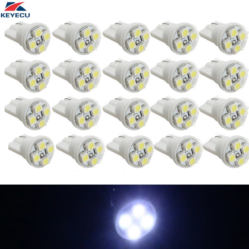 KEYECU 20 шт. T10 W5W 194 2835 4SMD светодиодный Автомобильный интерьер купольная карта приборная панель светильник пы для чтения лампы для номерного зн...
KEYECU 20 шт. T10 W5W 194 2835 4SMD светодиодный Автомобильный интерьер купольная карта приборная панель светильник пы для чтения лампы для номерного зн...