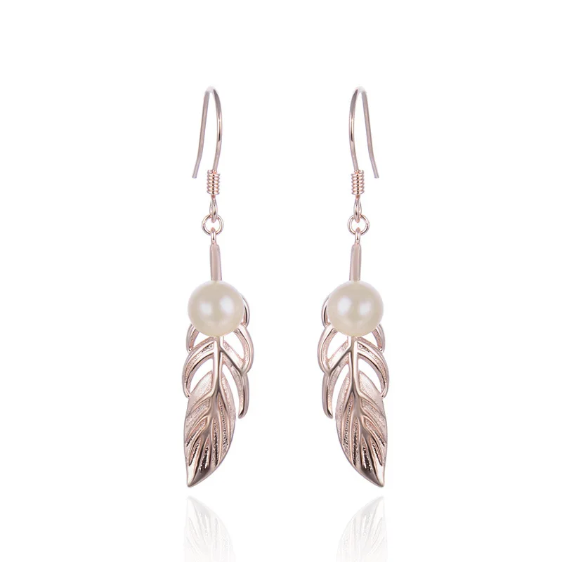 YJBR002458 New Fashion Rose Gold Ear Ornaments S925 Pure Silver Jewelry Hook Female Pearl Beaded Dangle Earrings
YJBR002458 New Fashion Rose Gold Ear Ornaments S925 Pure Silver Jewelry Hook Female Pearl Beaded Dangle Earrings