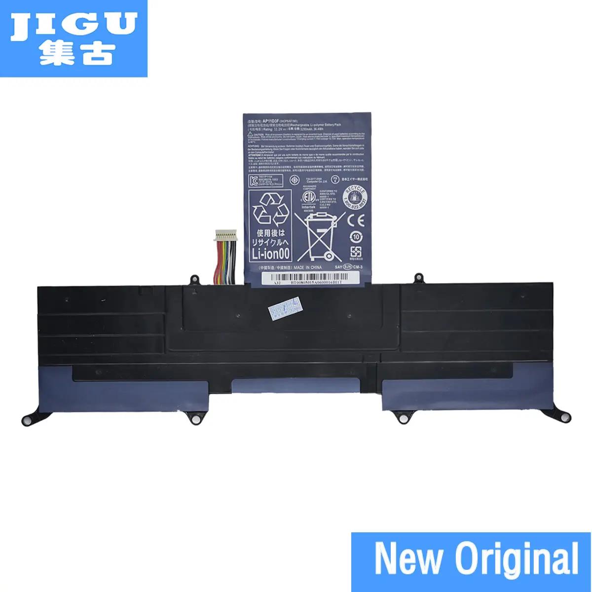 Аккумулятор JIGU 3ICP5/65/88 3ICP5/67/90 AP11D3F AP11D4F для ноутбука ACER Aspire S3 S3-391 S3-951 MS2346, оригинальный
Аккумулятор JIGU 3ICP5/65/88 3ICP5/67/90 AP11D3F AP11D4F для ноутбука ACER Aspire S3 S3-391 S3-951 MS2346, оригинальный