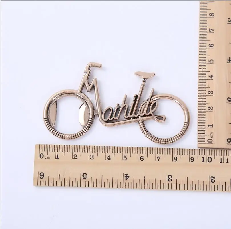 100 pieces Bottle Opener Bicycle Shape Alloy Tool Wedding Birthday Baby Shower Favor Gift Souvenirs
100 pieces Bottle Opener Bicycle Shape Alloy Tool Wedding Birthday Baby Shower Favor Gift Souvenirs