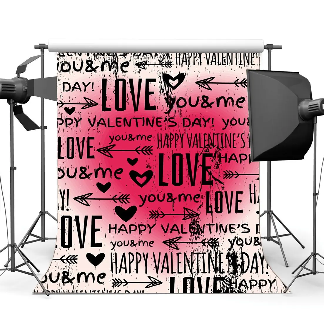 Happy Valentine's Day Backdrop Sweet Love You and Me Graffiti Hand Painted Hearts Cupid's Arrow Background
Happy Valentine's Day Backdrop Sweet Love You and Me Graffiti Hand Painted Hearts Cupid's Arrow Background