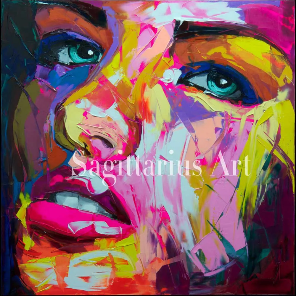 Handmade Hand painted Modern Francoise Nielly Abstract Wall Decor Untitled 103 Oil Painting Artwork Canvas Painting Fine Art
Handmade Hand painted Modern Francoise Nielly Abstract Wall Decor Untitled 103 Oil Painting Artwork Canvas Painting Fine Art
