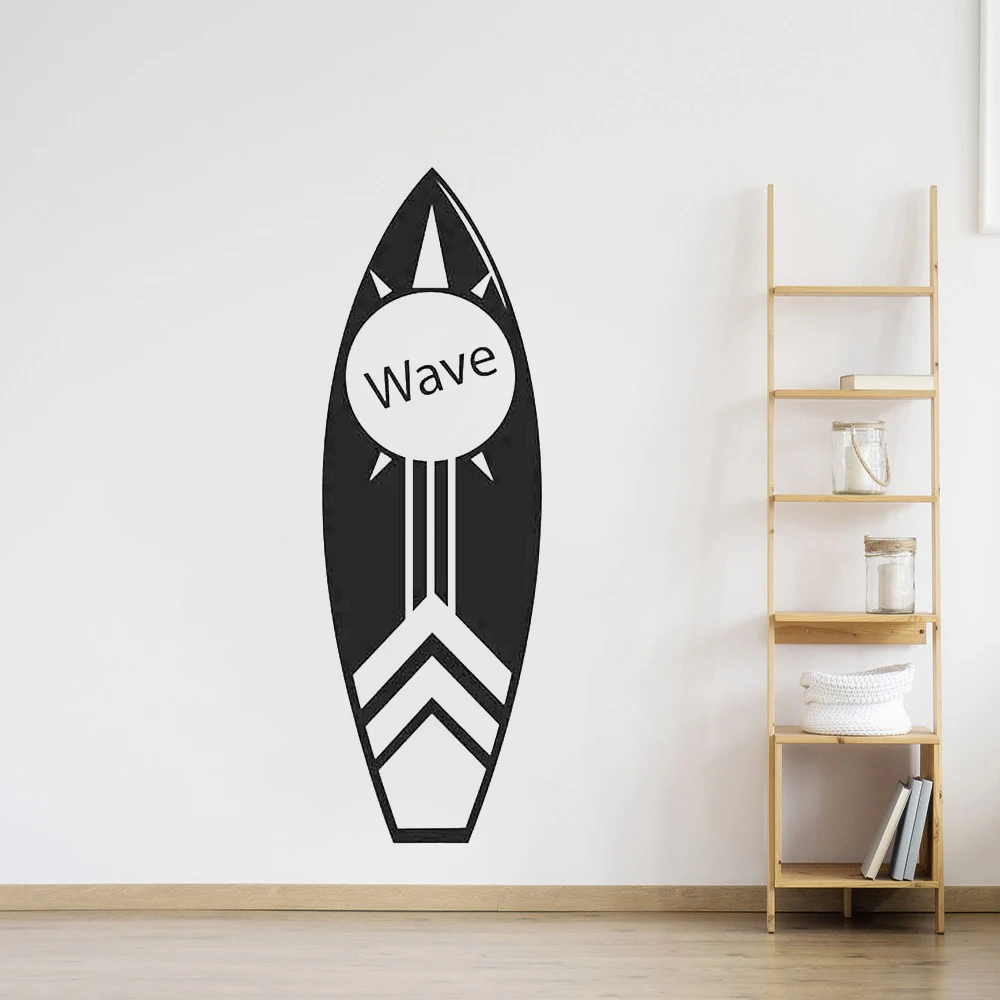 Surfboard Wall Art Decal Coastal Waves Sea Beach Vinyl Art Mural Removable Surfing Tropical Water Sports Wall Poster W437
Surfboard Wall Art Decal Coastal Waves Sea Beach Vinyl Art Mural Removable Surfing Tropical Water Sports Wall Poster W437