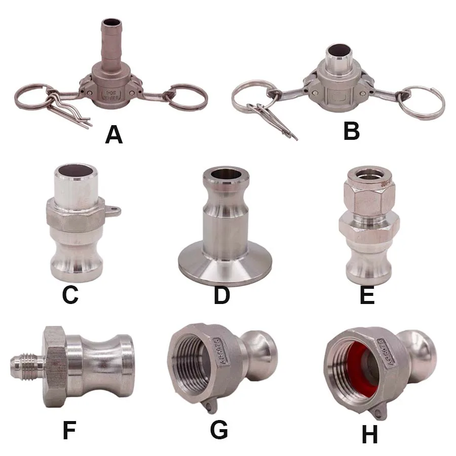 Brewer's 1/2" Camlock Quick Disconnect Cam & Groove Fitting Homebrew Beer Pump pipe Free Shipping
Brewer's 1/2" Camlock Quick Disconnect Cam & Groove Fitting Homebrew Beer Pump pipe Free Shipping