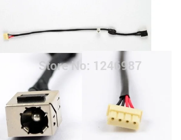 WZSM New DC Power Jack Connector with Cable for Toshiba L650 L655 L650D L655D L750 L755 L755D
WZSM New DC Power Jack Connector with Cable for Toshiba L650 L655 L650D L655D L750 L755 L755D