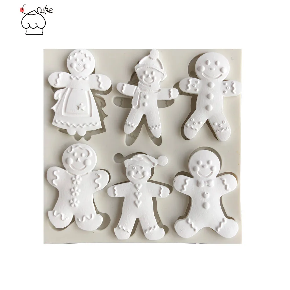 Aouke Gingerbread Man Christmas Series Silicone Mold Fondant Cake Mold Chocolate Candy Clay Mold Kitchen Cooking Tools
Aouke Gingerbread Man Christmas Series Silicone Mold Fondant Cake Mold Chocolate Candy Clay Mold Kitchen Cooking Tools