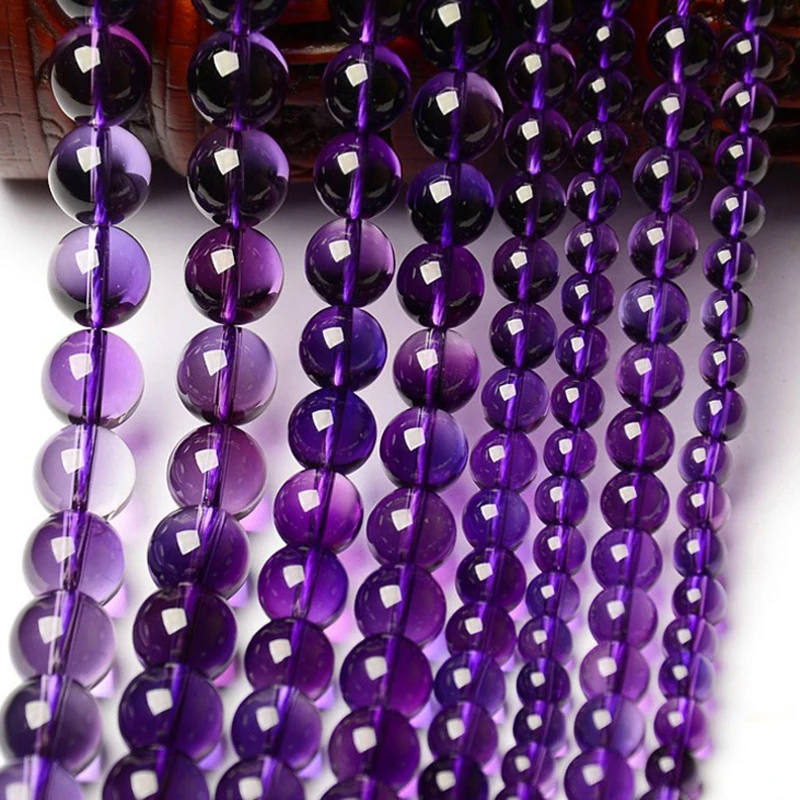 5A high Quality Purple Color Amethysts Beads Natural Stone Beads 6 8 10 12mm Strand 15" Diy Bracelet Necklace For Jewelry Making
5A high Quality Purple Color Amethysts Beads Natural Stone Beads 6 8 10 12mm Strand 15" Diy Bracelet Necklace For Jewelry Making