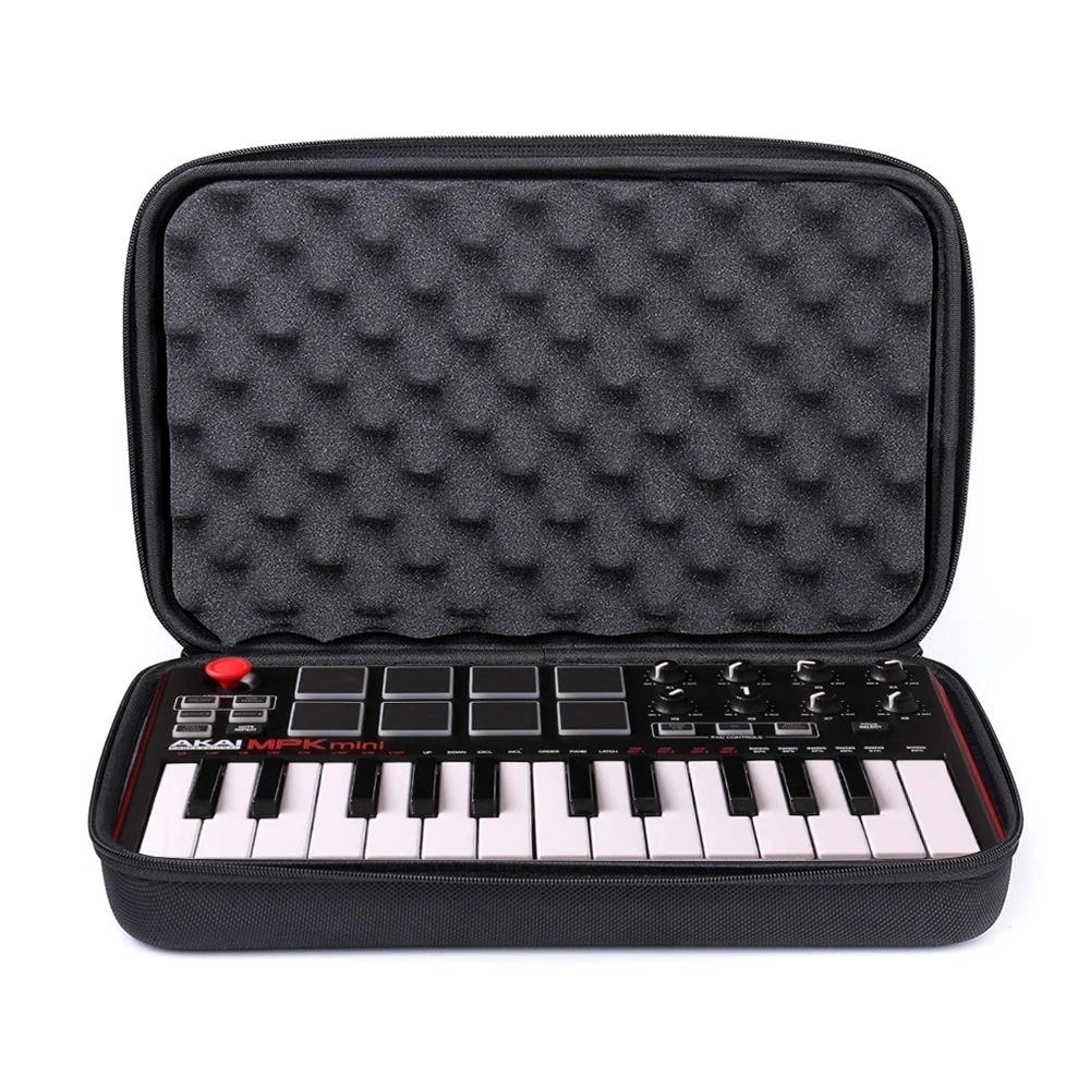 Чехол для переноски головы для Akai Professional MPK Mini MKII и MPK Mini Play, 25-клавишная USB миди-подставка под барабан и контроллер клавиатуры
Чехол для переноски головы для Akai Professional MPK Mini MKII и MPK Mini Play, 25-клавишная USB миди-подставка под барабан и контроллер клавиатуры