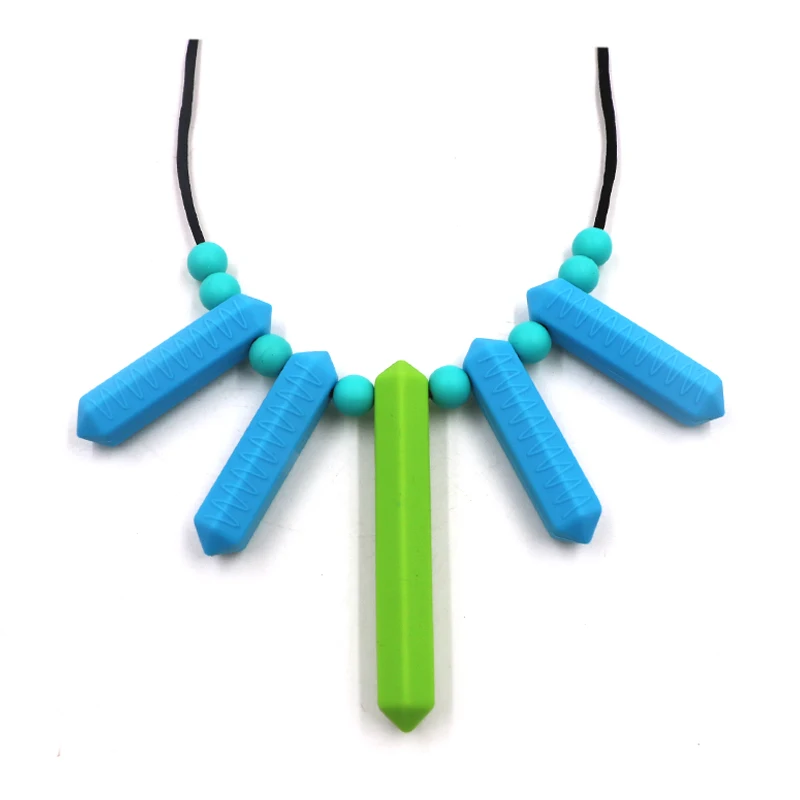 Wholesale NEW Silicone Teething Necklace BPA Silicone Teeth Nursing Necklace For Mom Fashion Necklace Jewelry
Wholesale NEW Silicone Teething Necklace BPA Silicone Teeth Nursing Necklace For Mom Fashion Necklace Jewelry