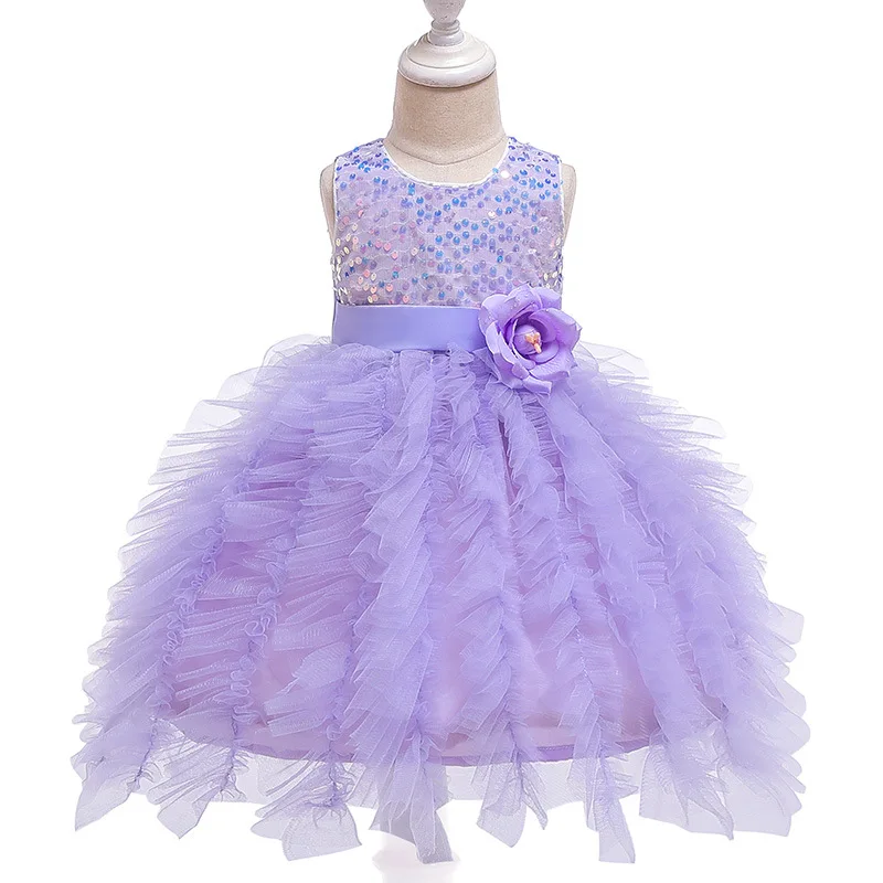 2019 New Baby Girls Flower Sequins Dresses Party Tulles Princess Dress Children Kids Clothes Flower Girl Dress Wedding Birthday
2019 New Baby Girls Flower Sequins Dresses Party Tulles Princess Dress Children Kids Clothes Flower Girl Dress Wedding Birthday