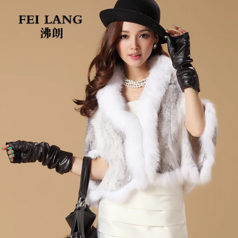 Luxury Autumn Winter Women's Genuine Real Knitted Mink Fur Shawl Fox Fur Collar Lady Wraps Female Cape VF0486
Luxury Autumn Winter Women's Genuine Real Knitted Mink Fur Shawl Fox Fur Collar Lady Wraps Female Cape VF0486