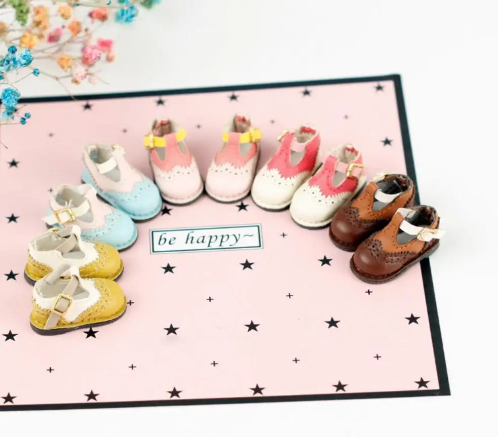 1 Pair 3cm Blyth Dolls T-stripe Leather Shoes Candy Color Doug for Azone Momoko Lati JerryBerry Holala 1/6 Dolls Accessories
1 Pair 3cm Blyth Dolls T-stripe Leather Shoes Candy Color Doug for Azone Momoko Lati JerryBerry Holala 1/6 Dolls Accessories