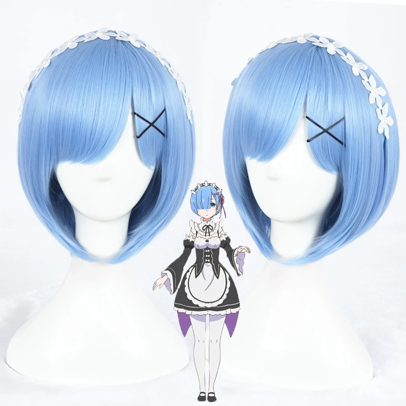 Life in a Different World From Zero Lahm Rem Cosplay Costume Lolita Dress Anime Dress&Sleeve&Collar&Headwear&Wig
Life in a Different World From Zero Lahm Rem Cosplay Costume Lolita Dress Anime Dress&Sleeve&Collar&Headwear&Wig
