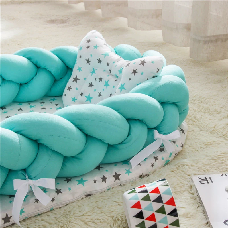Детская кроватка гнездо портабель защитный бампер на кровать для новорожденных