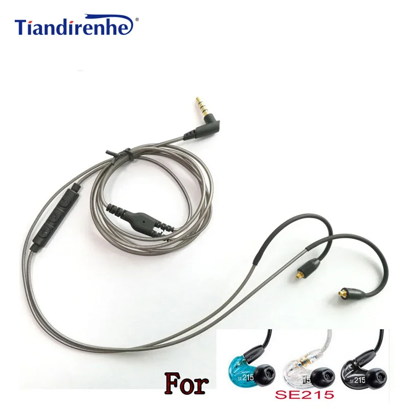 High-Quality MMCX Interface Cable with Mic Cord Volume Control Wire 3.5mm Plug for Shure SE215 SE315 SE535 SE846 Earphone
High-Quality MMCX Interface Cable with Mic Cord Volume Control Wire 3.5mm Plug for Shure SE215 SE315 SE535 SE846 Earphone