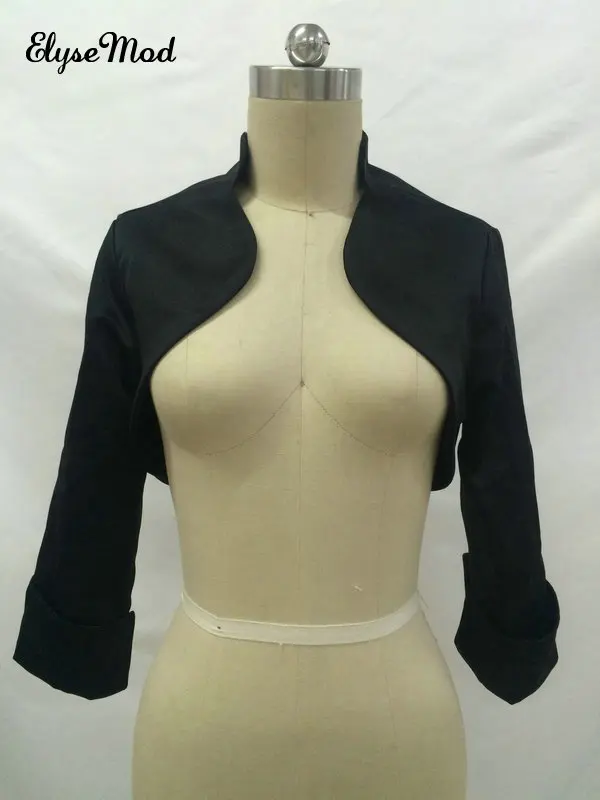 New Arrival Real Photo Bolero Mariage Bridal Satin Bolero Jacket Long Sleeves Satin Wedding Jacket
New Arrival Real Photo Bolero Mariage Bridal Satin Bolero Jacket Long Sleeves Satin Wedding Jacket