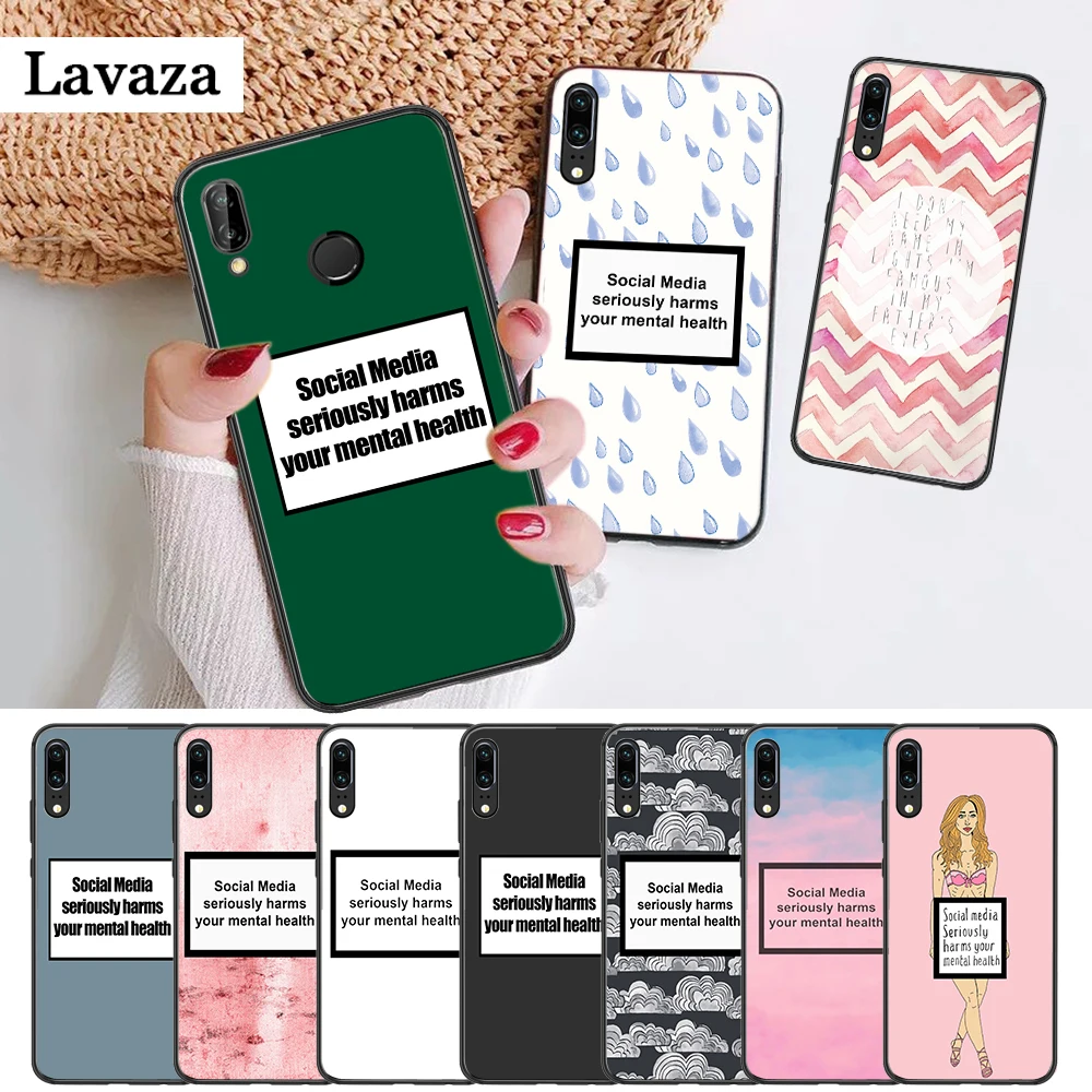 Силиконовый чехол harms you в социальных сетях для Huawei P8 Lite 2015 2017 P9 2016 Mimi P10 P20 Pro P Smart Z