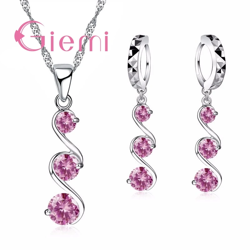 Original 925 Sterling Silver Wedding Engagement Jewelry Sets For Women Girl Ladies Pendant Necklace Hoop Earrings Fast Shipping
Original 925 Sterling Silver Wedding Engagement Jewelry Sets For Women Girl Ladies Pendant Necklace Hoop Earrings Fast Shipping