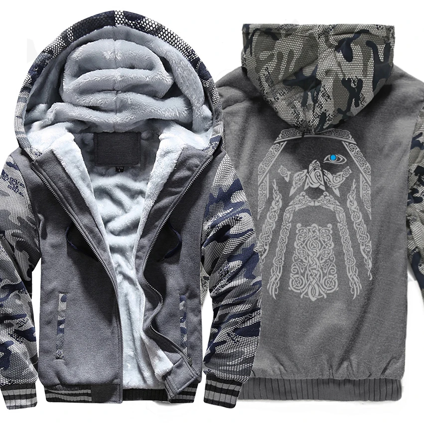 winter sweatshirt raglan print jacket tracksuit Odin Vikings hoodies for men 2019 new fashion wool liner Camouflage sleeve coats
winter sweatshirt raglan print jacket tracksuit Odin Vikings hoodies for men 2019 new fashion wool liner Camouflage sleeve coats