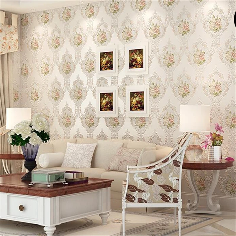 beibehang behang Simple European high-end wallpaper embossed 3D mural bedroom wallpaper home decoration wall paper for kids room
beibehang behang Simple European high-end wallpaper embossed 3D mural bedroom wallpaper home decoration wall paper for kids room