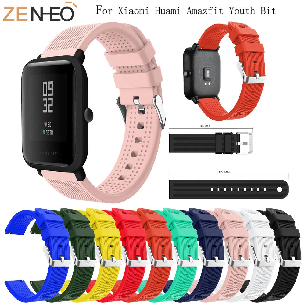 20mm Wrist Band Soft Silicon Watch Band For Xiaomi Huami Bip BIT PACE Lite Youth Band Watch Strap Replace For Huami Amazfit Bip
20mm Wrist Band Soft Silicon Watch Band For Xiaomi Huami Bip BIT PACE Lite Youth Band Watch Strap Replace For Huami Amazfit Bip
