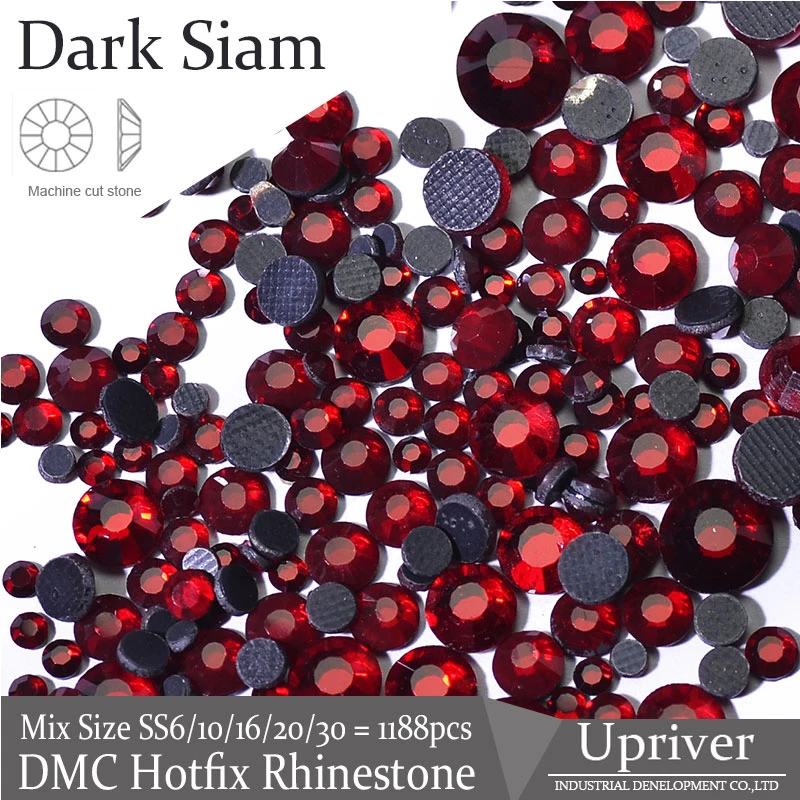 Upriver Dark Siam All Sizes DMC Hotfix Rhinestones DIY Loose Design Glitter Strass
Upriver Dark Siam All Sizes DMC Hotfix Rhinestones DIY Loose Design Glitter Strass